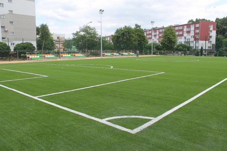 Boisko prawie gotowe!