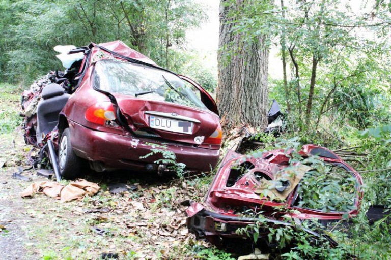 Przekroczył prędkość i nie hamował