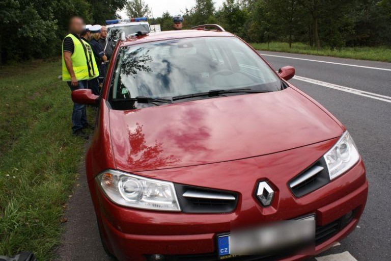 Auto z Czech było kradzione