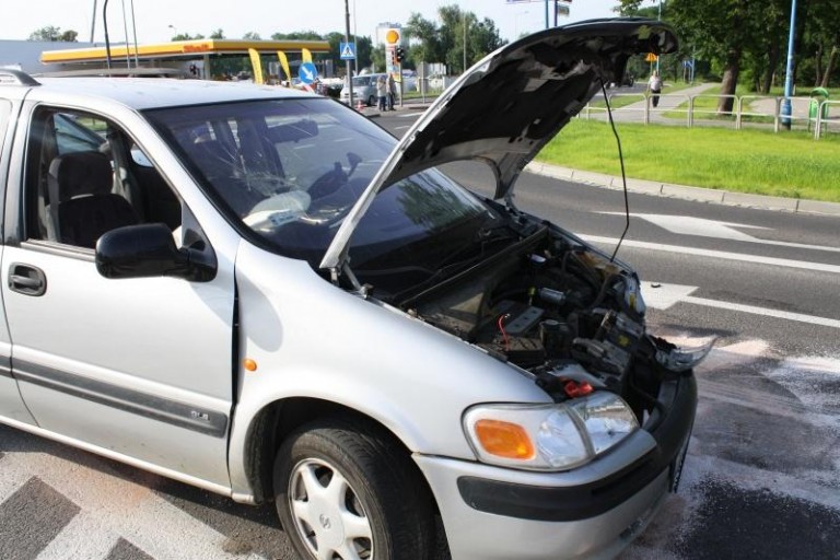 Wypadek na skrzyżowaniu