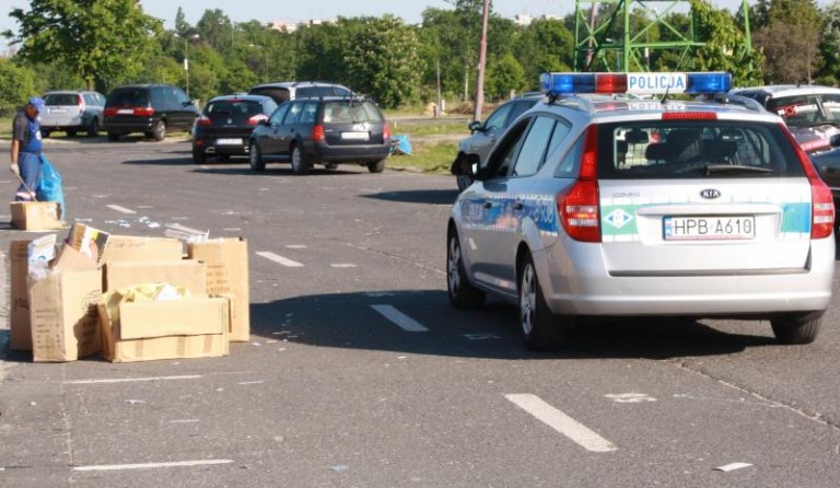 Pobojowisko po giełdzie