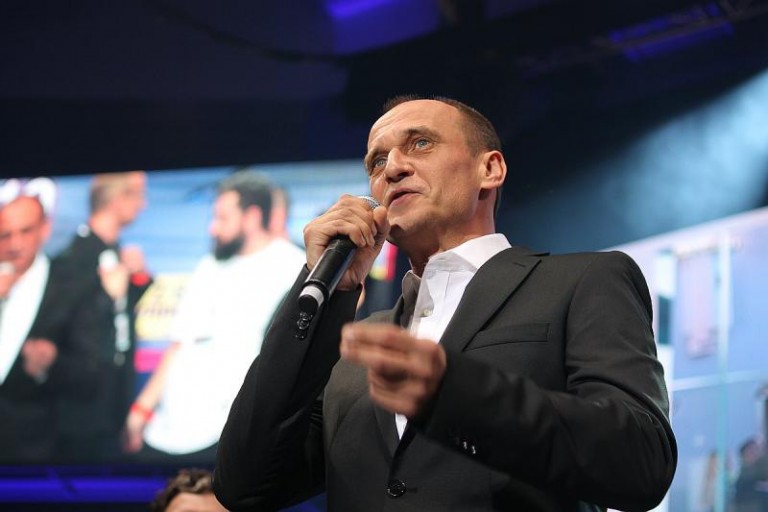 Kukiz zaprasza Dudę i Komorowskiego do Lubina