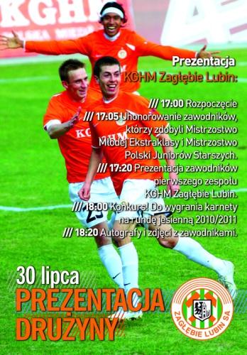 W piątek prezentacja Zagłębia