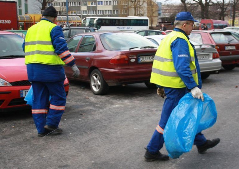 Śmieci zamiast śniegu