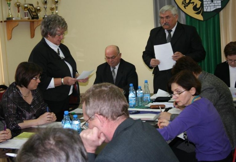 Obrady poświęcone pamięci radnego
