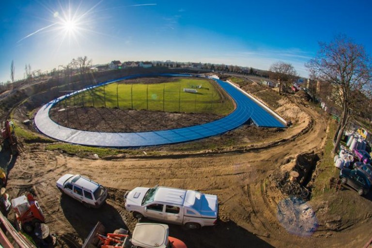 Stadion rośnie w oczach