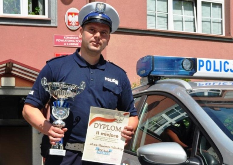 Mistrz lubińskiej drogówki