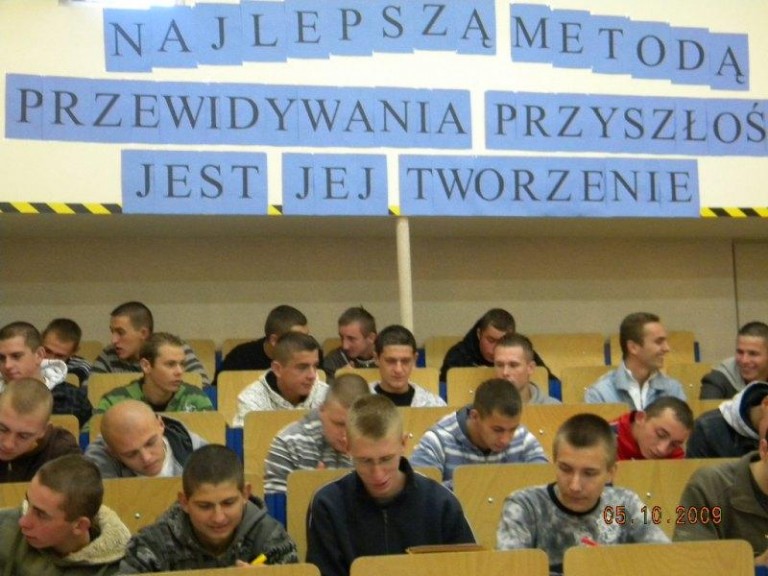 O karierze jeszcze w szkole