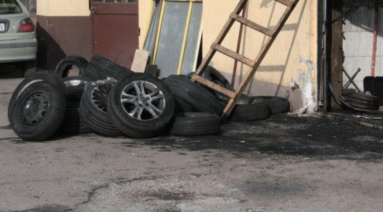 Czarny dym nad Lubinem