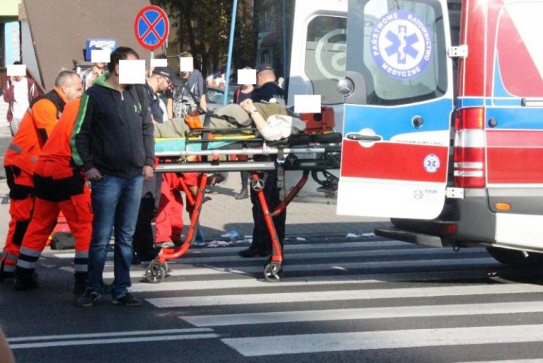 Mogła zginąć pod kołami
