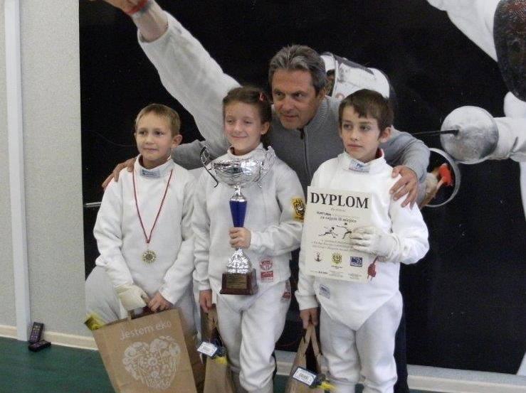 Szermiercza rywalizacja w Lubinie