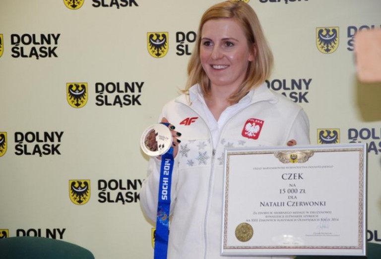 Czek od marszałka za srebro