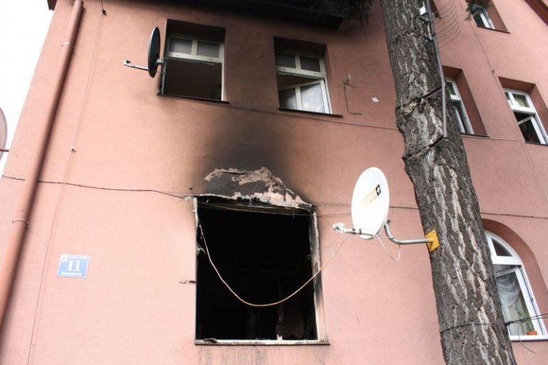 Śmierć w płomieniach