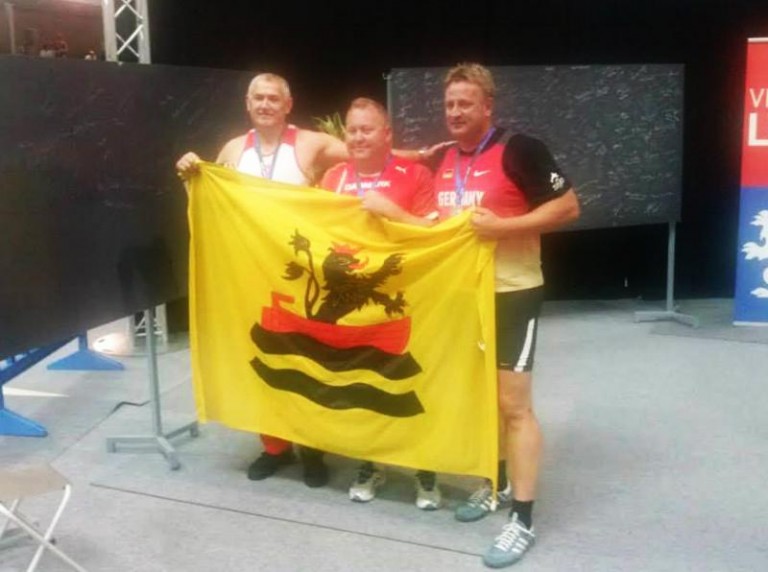 Marek Stolarczyk na pudle w Lyonie