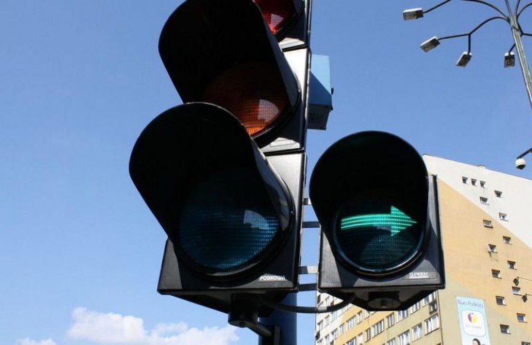 Zielone strzałki w odwrocie