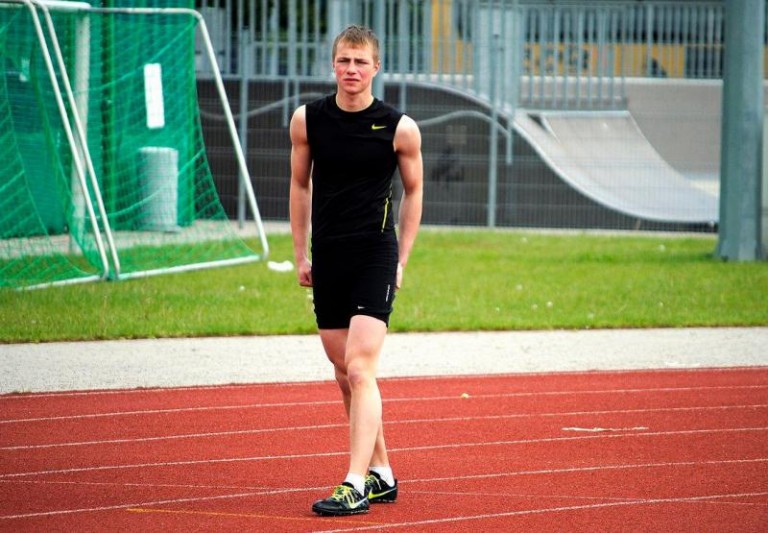 Maciek  wicemistrzem młodzików