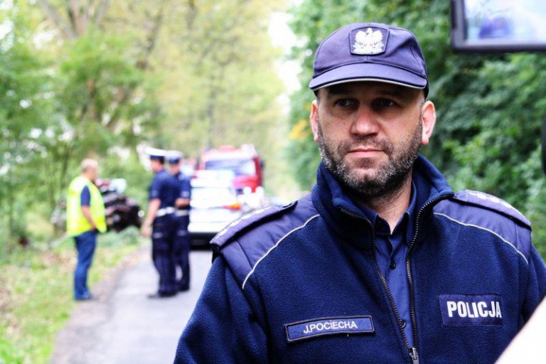 Jesień i policja na drogach