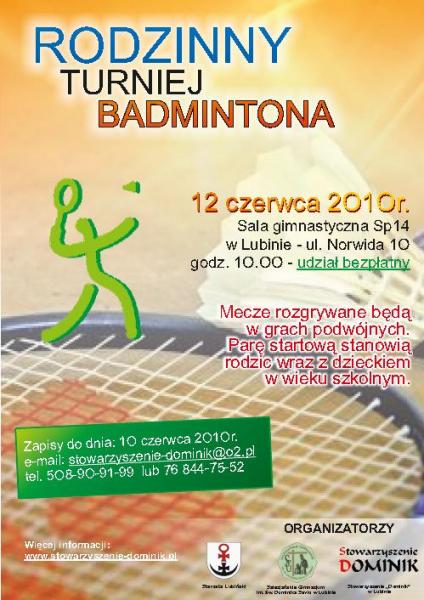 Zagraj w badmintona!