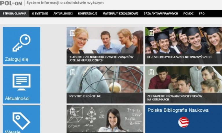 Internetowe podanie na studia