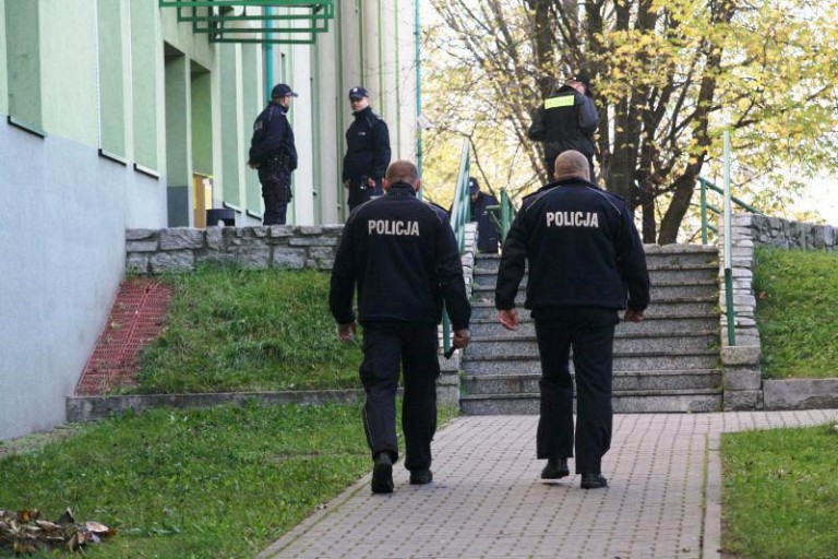 Zadzwonił z informacją o bombie