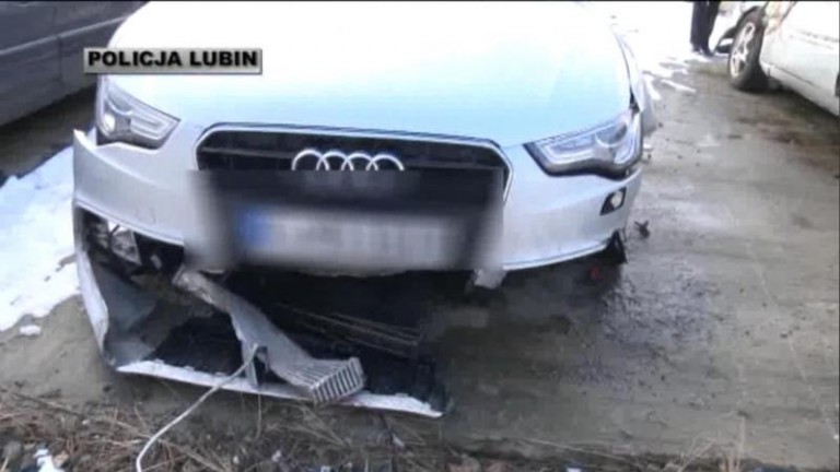Kradzionym audi na podwójnym gazie