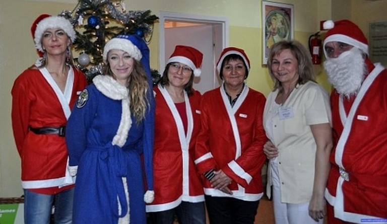 Gość z policji w szpitalu