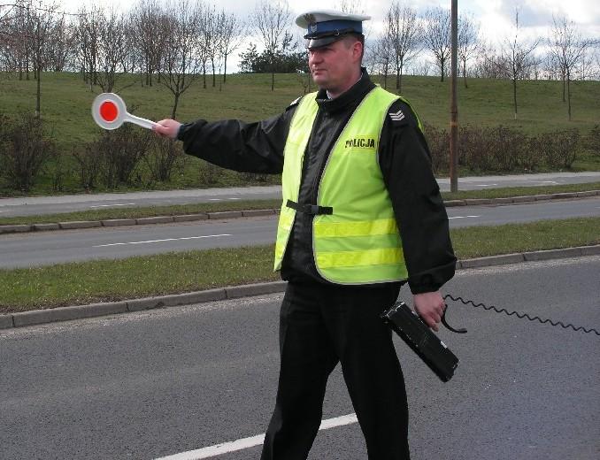 Drogówka i jej akcja na 102
