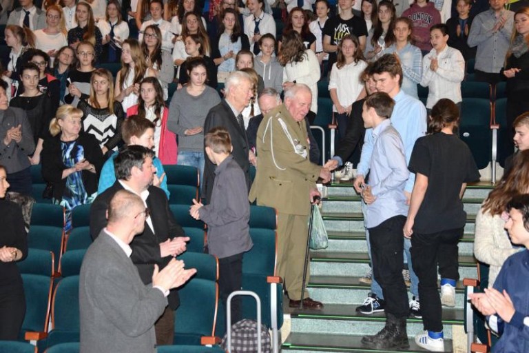 Spotkali się z żołnierzami z AK