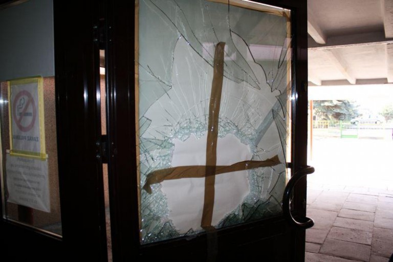 Chciał okraść szkołę