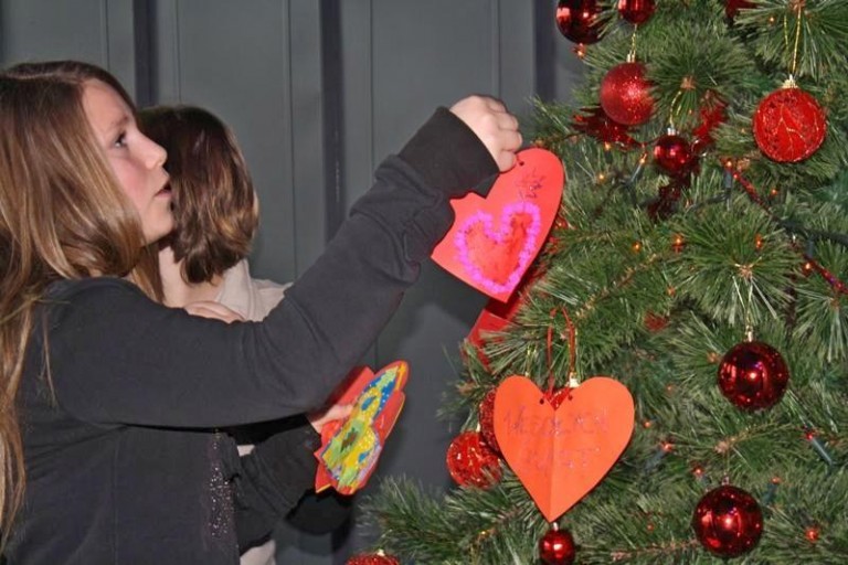 Choinka pełna życzeń