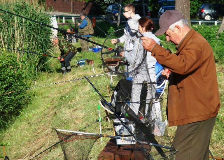 Wędkarze w Nieszczycach