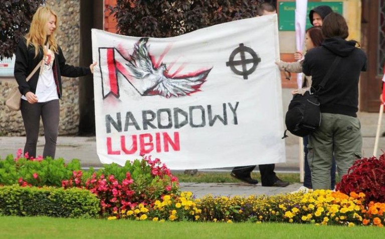 Nacjonaliści protestują w Legnicy