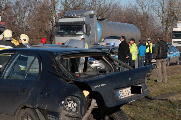 Zderzenie w Chróstniku