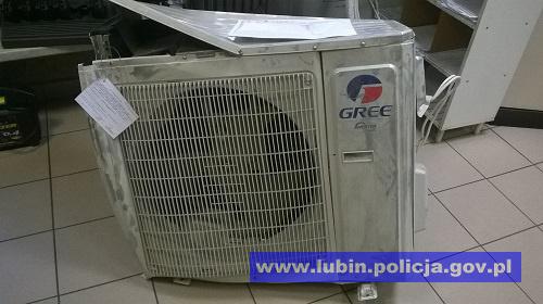 Kradzież klimatyzatora z promilami w tle