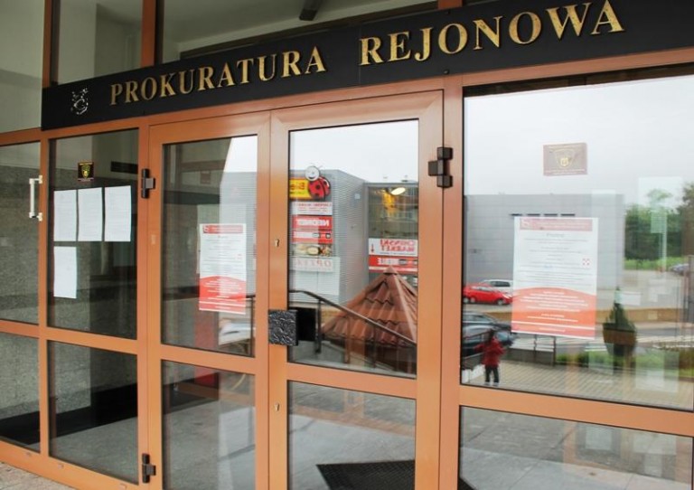 Protest w prokuraturze