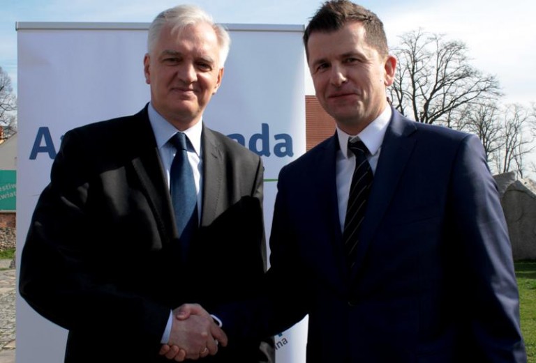 Polityczny najazd na Lubin