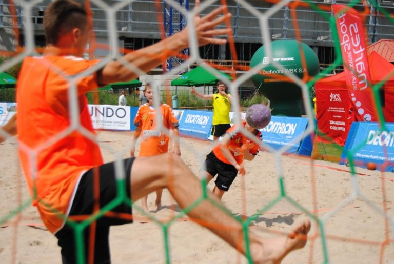 Zabawa ze szczypiorniakiem