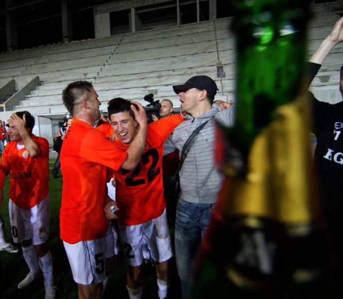 Ekstraklasa już jest nasza – Zagłębie świętuje