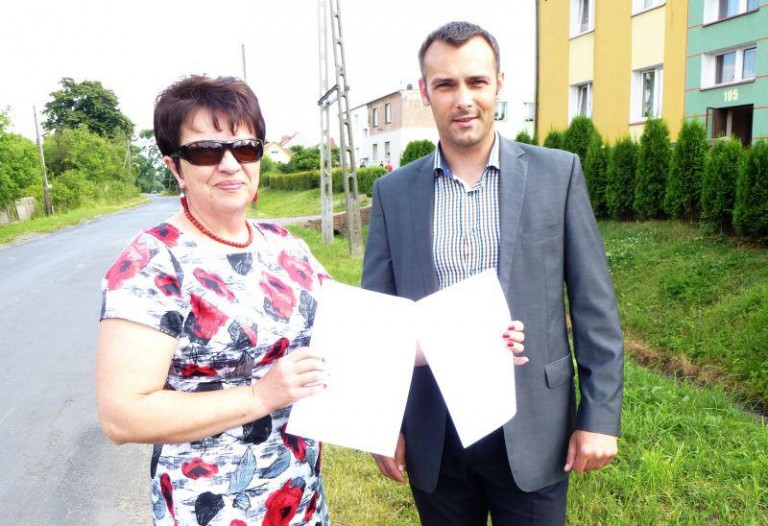 W Tymowej będą mieli chodnik