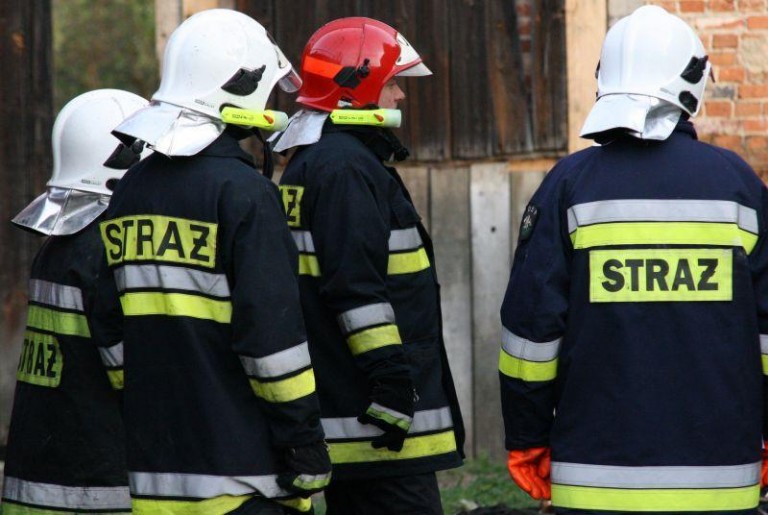 Pożar domu w Niemstowie