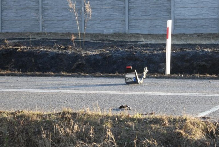 Groźny wypadek autobusu. Zginął motocyklista