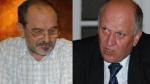 Buldogi walczą pod dywanem