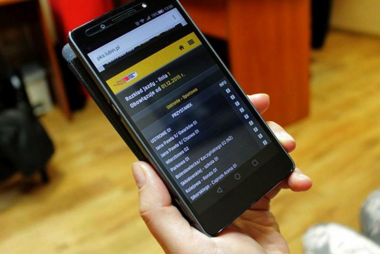 Mobilny rozkład jazdy