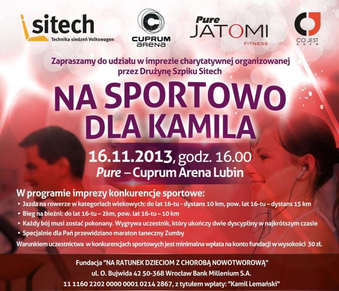 Na sportowo dla Kamila