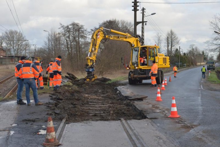 Naprawili przejazd kolejowy