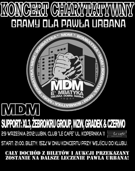 Koncert MDM i aukcja charytatywna