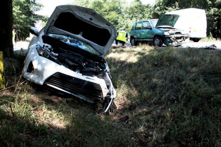 Zderzenie za Osiekiem. Trzy osoby w szpitalu