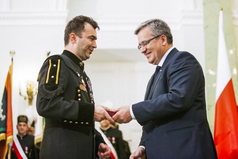 Górnicy odznaczeni w Warszawie