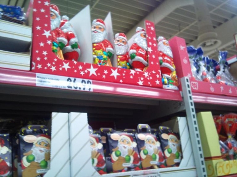 Świąteczne łakocie już na sklepowych półkach