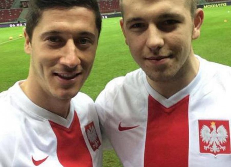 Trenowali z Robertem Lewandowskim!